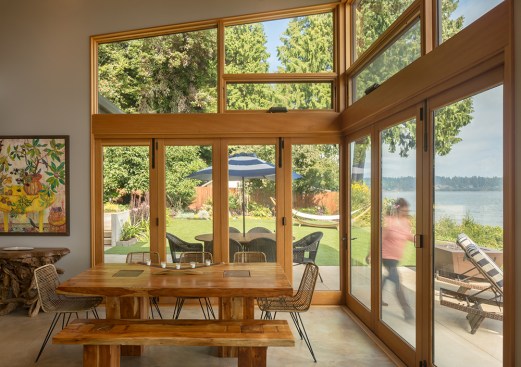 Seaview Escape bi-fold sliding doors