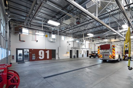 The Apparatus Bay is designed with daylight in mind. 