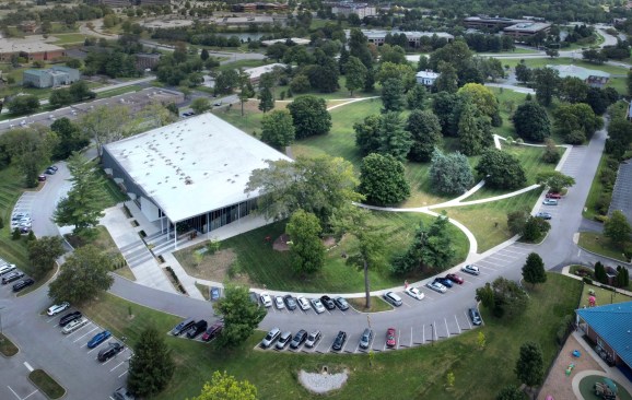 Aerial View From the Northwest