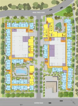 The projects site plan.