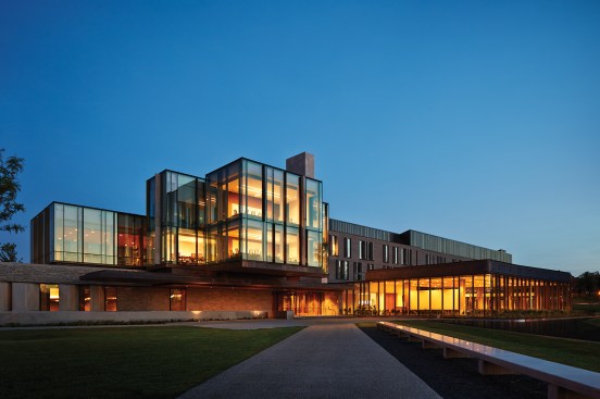 Richard Ivey Building at dusk