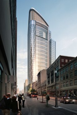 The Tower at PNC Plaza in Pittsburgh, co-designed by Gensler and Paladino and Co.