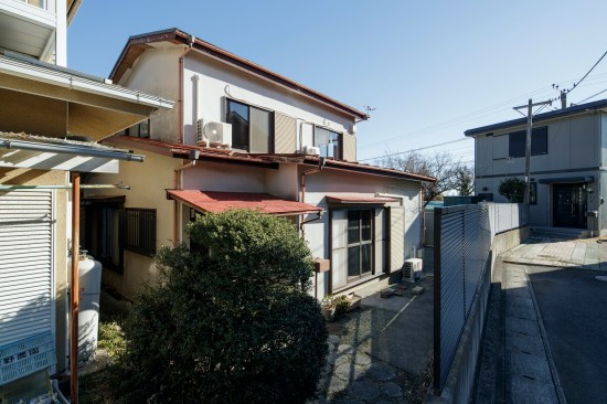 A view of the house from outside