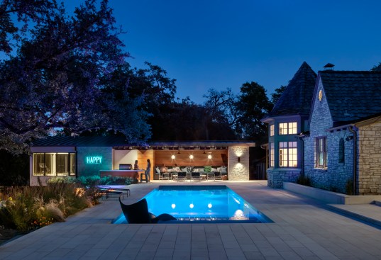 Outdoor Living Space Dusk