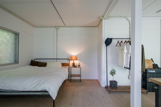 Furnished bedroom in the depandance