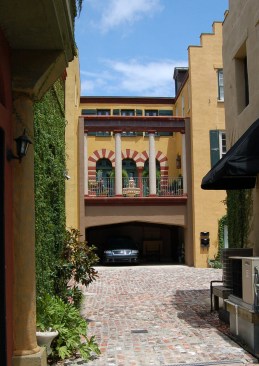 Jerry's second house includes three small guest apartments and a carport on the ground floor
