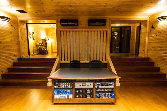 Owl City Studio, rear perspective.   