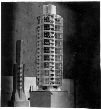 St. Marks’s in-the-Bowerie model on exhibition at the Art Institute of Chicago. 1930.