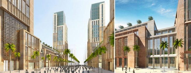 KAAR Gateway Development, Makkah, designed bu Omrania / HOK