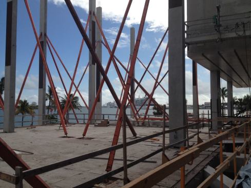 Miami Art Museum, Construction Progress
