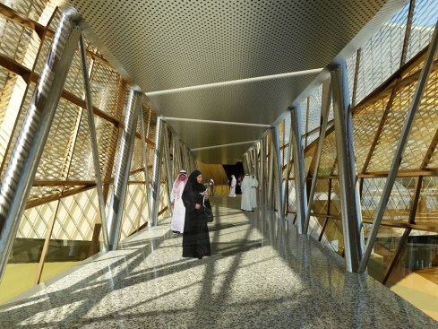 View+of+Bridge+Connection+between+KAFD+Science+Museum+and+Geo-Climate+Centre