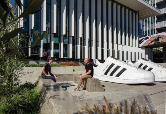 Intersection and Canteen at adidas Village 