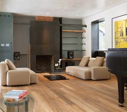 IndoTeak is a 2½-year-old company that salvages old buildings, schools, houses, and military structures in Java to reclaim old-growth teak for flooring, decking, millwork, and many other products. The company uses almost 95% of the material they reclaim. www.indoteakdesign.com.