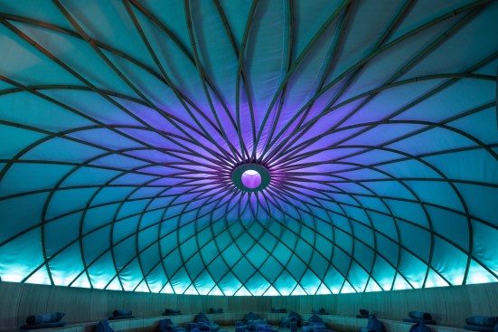 Inside the mediation dome