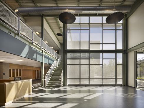 2012 AIA COTE Top Ten Project Kensington High School for the Creative and Performing Arts in Philadelphia, designed by SMP Architects in collaboration with SRK Architects.