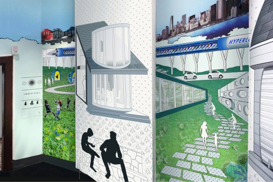 View of Left Side of Installation