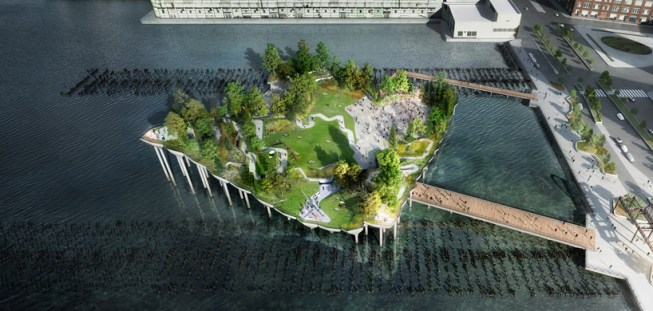 Pier+55%2c+New+York%2c+New+York+by+Heatherwick+Studio