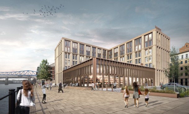 View from Newcastle Quayside