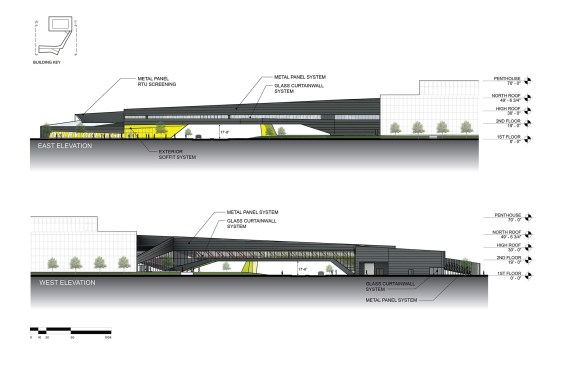East + West Elevation