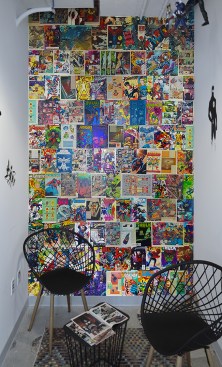 Classic Comic Heroes Phone Booth