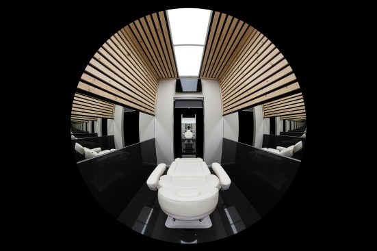 Rear view (fish-eye)