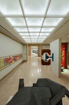 A view of the south gallery.