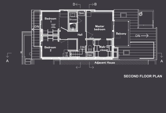 Second floor plan
