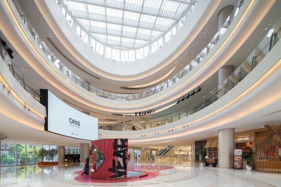 Interactive cultural gallery at courtyard 