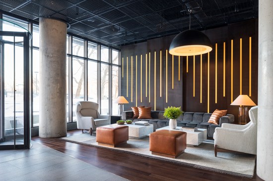 The lobby