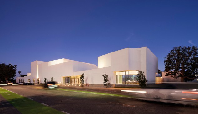 The overall design is defined by simple linear, volumetric structures.