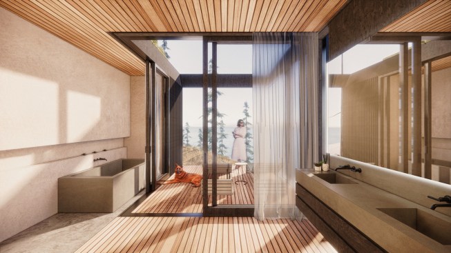 Blakely Island Retreat - Master Bathroom