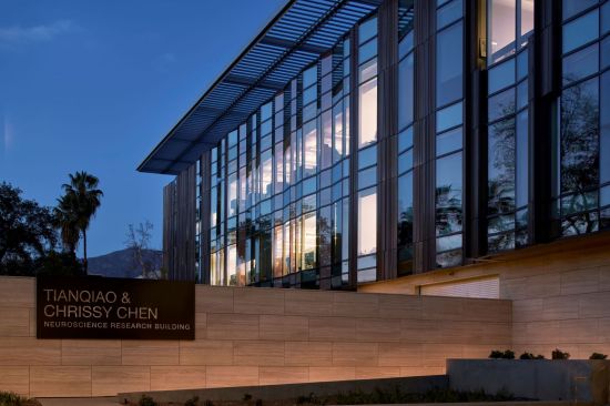 Exterior at dusk