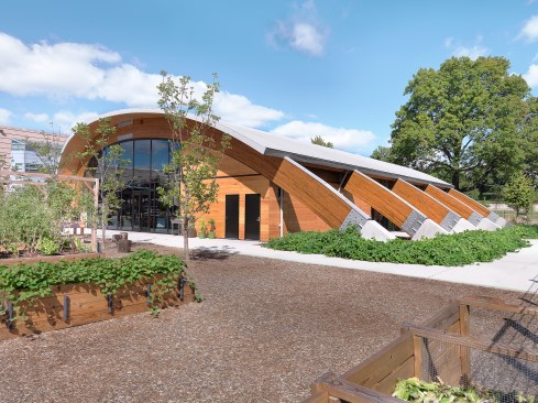 Grow Pavilion at St. Louis Science Center, designed by Arcturis