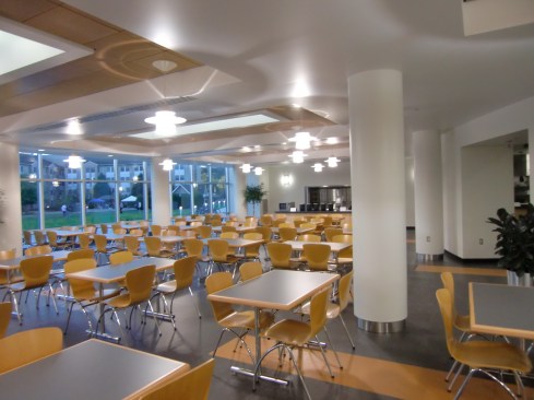 Dining room facing Student Quad