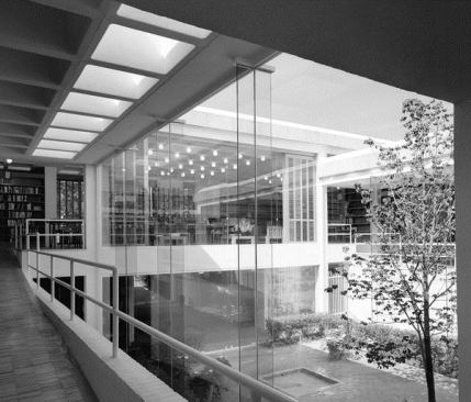 Kent Memorial Library, Kent, Conn., by Warren Platner.