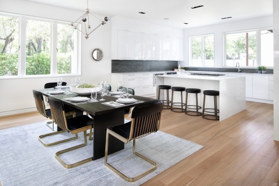 View from Dining to Kitchen
