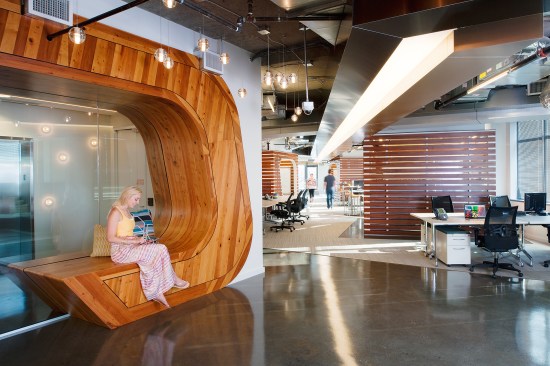 Reception seating and pods