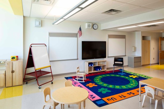 Exercise and play area