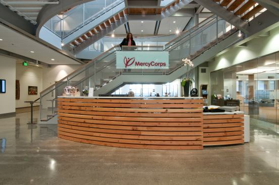 2012 AIA COTE Top Ten Project Mercy Corps in Portland, Ore., designed by THA Architecture.