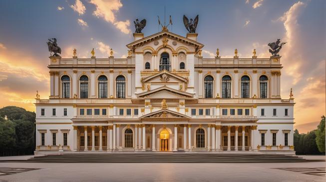 Donald J. Trump Presidential Library Design Proposal in Classical Style, ALTERNATIVE #
G