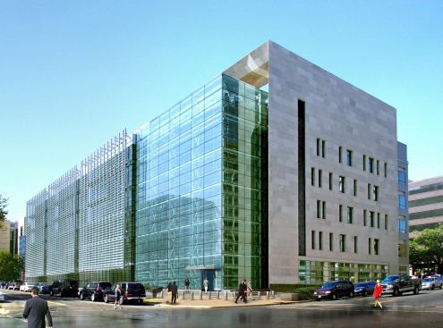 A rendering of the&nbsp;Consolidated Forensic Laboratory&nbsp;from the southwest.