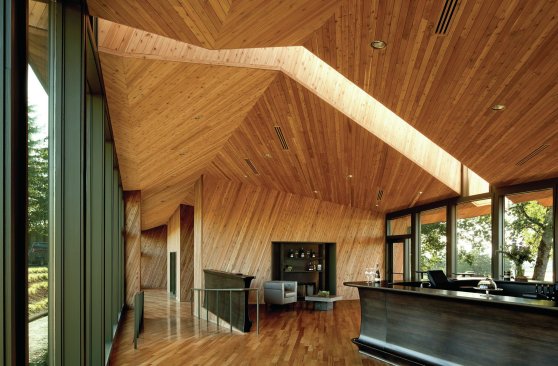 Tasting room interior.