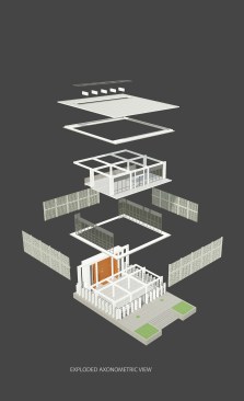 Exploded Axonometric view 