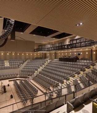 Interior of main performance hall.