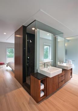 The master bedroom suite.