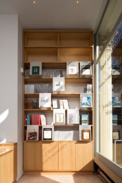 Bookstore desk.