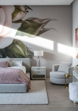 Serenity Indian Wells luxury modern home children's bedroom interior design with safari decor