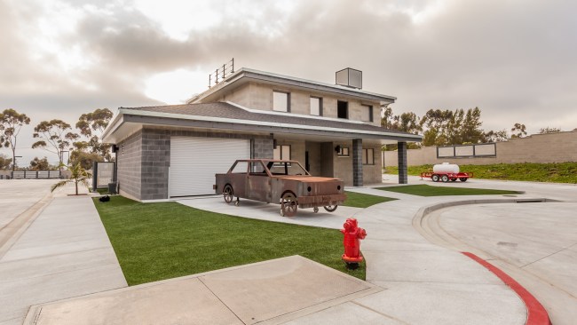 Residential Burn Prop Structure