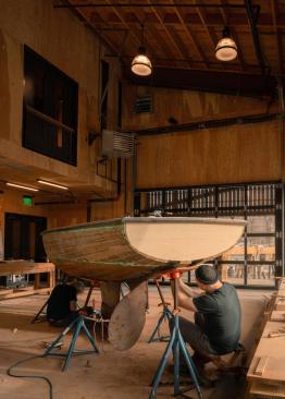 Wagner Education Center at The Center for Wooden Boats