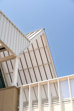Translucent canopies create light airy outdoor spaces